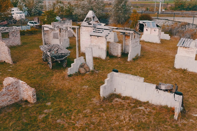 Spielfeld The Ghosttown