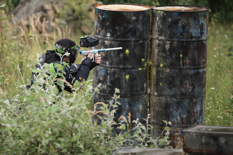 Paintball-Action bei Fun-Paintball