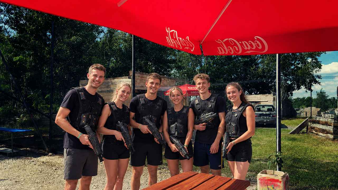 Lasertag Gruppe